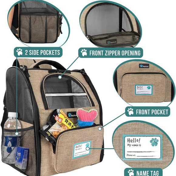 PET AMI…BACKPACK FOR MINI YOUKIE - Picture 4 of 7